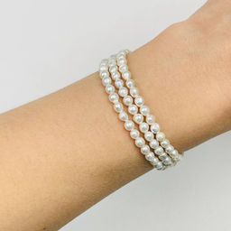 Бусины для украшений из белого Жемчуга