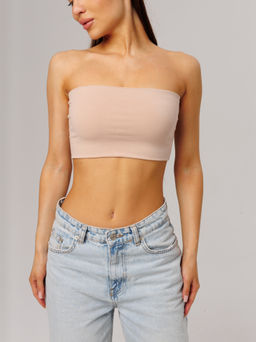 Женский топ-бандо Lingeamo бежевый ЛТ-10 (4)  фото 3