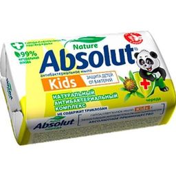 АБСОЛЮТ NATURE KIDS антибакт.мыло 90гр Календула