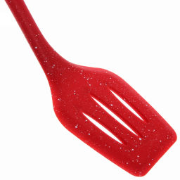 Цена за 2 шт. Лопатка кухонная силиконовая "Bon appetit" с прорезями