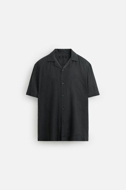 GEOMETRIC JACQUARD SHIRT - Zara фото 7