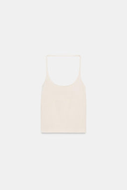 SEAMLESS HALTER TOP - Zara фото 7