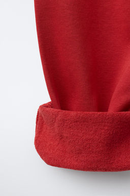 PANTAL?N JOGGER TEXTO / Rojo medio - Zara фото 7
