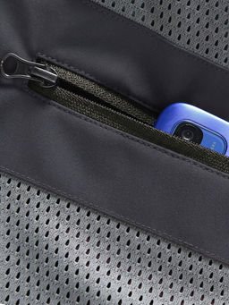 Парка женская софтшелл виндстоппер удлинённая с капюшоном черного цвета 9614_1Ch