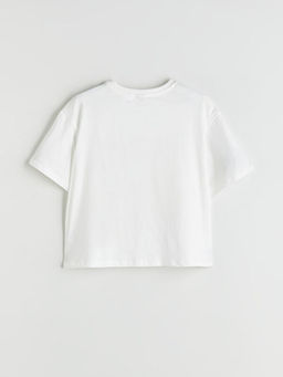 Bisiklet Yaka Pompompurin Bask?l? K?z ?ocuk Ti??rt