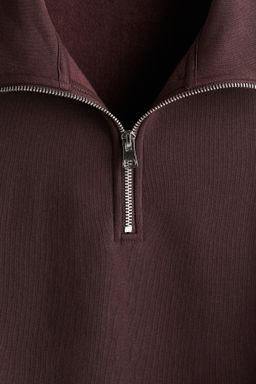 Sudadera con media cremallera Loose Fit - H&m фото 8