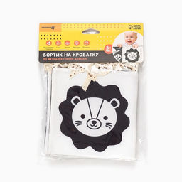 Книжка-бортик Крошка Я «Я изучаю животных» развивающая по методике Г. Домана