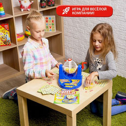 Настольная игра на развитие логики и счёта Бинго маниЯ, 35 двусторонних карточек - Лас играс kids фото 14