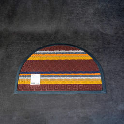 Коврик 40*60 см ComeForte УЮТ Мультиколор полукруглый