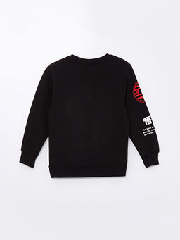 Dragon Ball Bask?l? Erkek ?ocuk Kal?n Sweatshirt