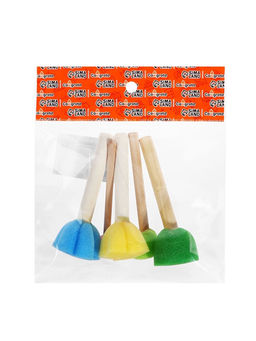 Набор кистей - спонжей, для рисования, 5 штук