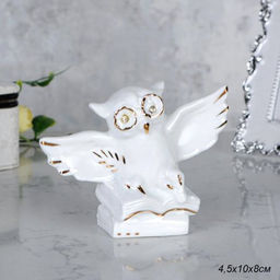 Статуэтка Сова на книге 4,5х10х8 см / B2695 /уп 120/