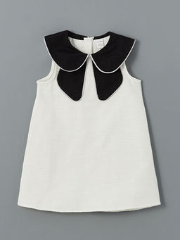 Bebe Yaka Arm?rl? K?z ?ocuk Elbise