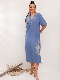 Платье Galean Style 1006 синий