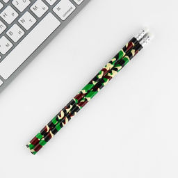 Цена за 2 шт. Подарочный набор Герой и защитник. 23 февраля, блокнот, карандаши (2 шт.) и значок - Artfox фото 6