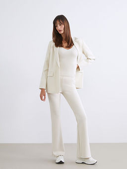 Beli Lastikli Kad?n Tayt Pantolon