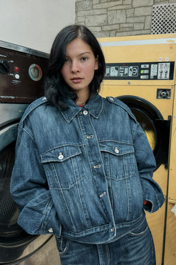 TRF TAB DENIM JACKET - Zara фото 2
