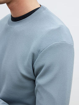 Bisiklet Yaka Erkek Triko Kazak