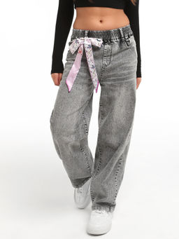 Джинсы-багги для девочек