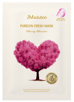 JMSOLUTION Тканевая маска тонизирующая с сакурой PURELYN FRESH MASK (30 мл)  фото 2