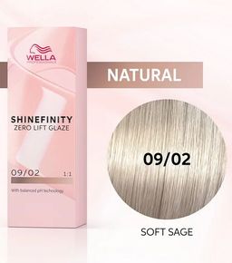 Гель-крем для стойкого тонирования Shinefinity 09/02 пустынный шалфей, Wella