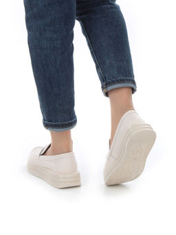 03-SD4-1D BEIGE Полуботинки женские (натуральная кожа) - Фабричный китай фото 3