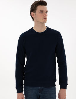 Lacivert Regular Fit Sweatshirt - Pierre cardin фото 3