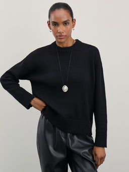 Базовый джемпер из хлопка / Zarina