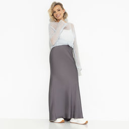 Юбка на скрытой резинке, Мыслить иначе (gray) - Charutti фото 2