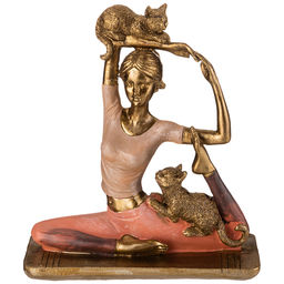 СТАТУЭТКА ЙОГА 14,5Х6Х16 СМ