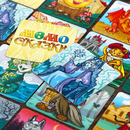 Настольная игра 3 в 1 «Мемо сказки»