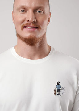 Футболка мужская К джинсе - Clever wear фото 3