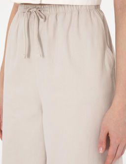 Bej Loose Fit Kanvas Pantolon - Pierre cardin фото 5