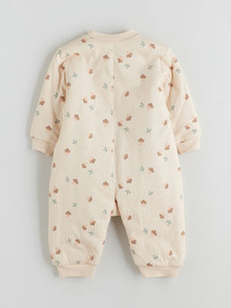 2.5 Tog Bisiklet Yaka Uzun Kollu K?z Bebek Tulum