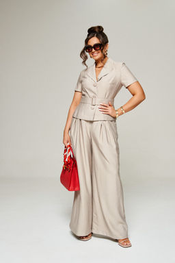 Костюм брючный 6311 песок - B&F фото 5