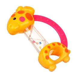 Погремушка Жирафик, цвет МИКС, Крошка Я