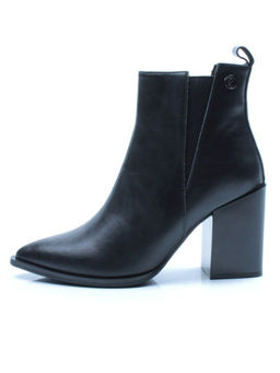 01-PCG267-1 BLACK Ботинки демисезонные женские (натуральная кожа, байка) - Фабричный китай фото 8