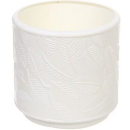 Цена за 4 шт. Ваза из пластика "Ивет" 10*10см цвет белый