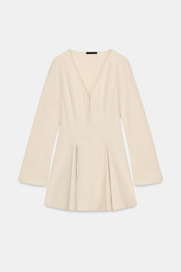 VESTIDO CORTO FALDA VUELO / Arena - Zara фото 4