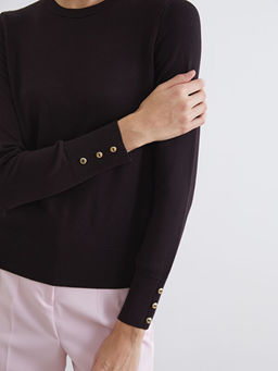 Bisiklet Yaka Kad?n Triko Kazak