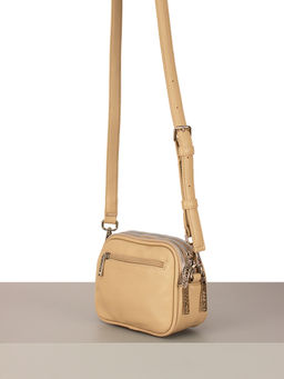 LACCOMA сумка Долли-ЛЦ802-желто-коричневый эко кожа хлопок фото 3