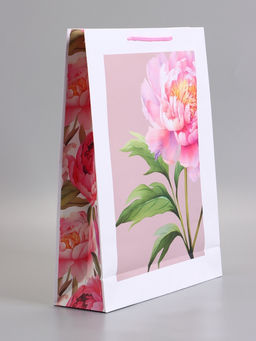 Пакет подарочный ламинированный «Искусство природы», 33×42.5×10 см