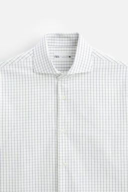 CHECK SLIM FIT SHIRT - Zara фото 8