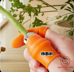 Маленький силиконовый нож на палец