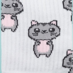 Носки женские «Бесишь», набор 2 пары, размер 36-39 (23-25 см)