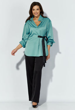 Костюм ТАиЕР 1301 бирюза, черный фото 3