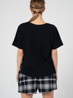 M-90/P-74/AF-12 Комплект женский Опиум (футболка+шорты+маска)