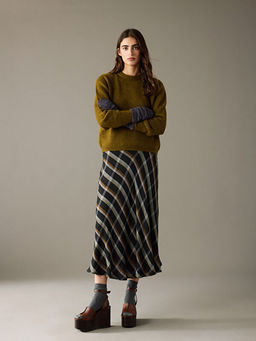 Beli Fermuarl? F?rf?rl? Ekose Etek