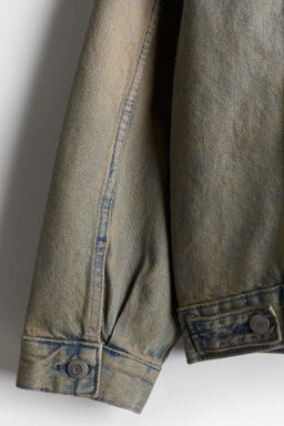 Cazadora worker en denim Loose Fit - H&m фото 4