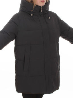 2405 DK. GRAY Куртка зимняя женская (200 гр. холлофайбер)
